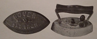 Collecting vintage irons. History of ironing. Музей утюга. Коллекционирование старинных утюгов. История глажения. Компания Dover Manufacturing Co. из Дувра (ранее называлась Canal Dover), штат Огайо, производила утюги под торговыми марками “Dover”, ”A Best-O”, а также “Асбест”.
