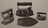 Collecting vintage irons. History of ironing. Музей утюга. Коллекционирование старинных утюгов. История глажения. Компания Dover Mfg. Co. производила асбестовые утюги в соответствии с патентами от 22 мая 1900 года. Твердал и Л.Д.Кларк из Стогтона, Висконсин.