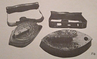 Collecting vintage irons. History of ironing. Музей утюга. Коллекционирование старинных утюгов. “Наши самые лучшие” с датами 13 октября 1908 года и 5 июля 1910 года на ручках и “Харперс-Чикаго