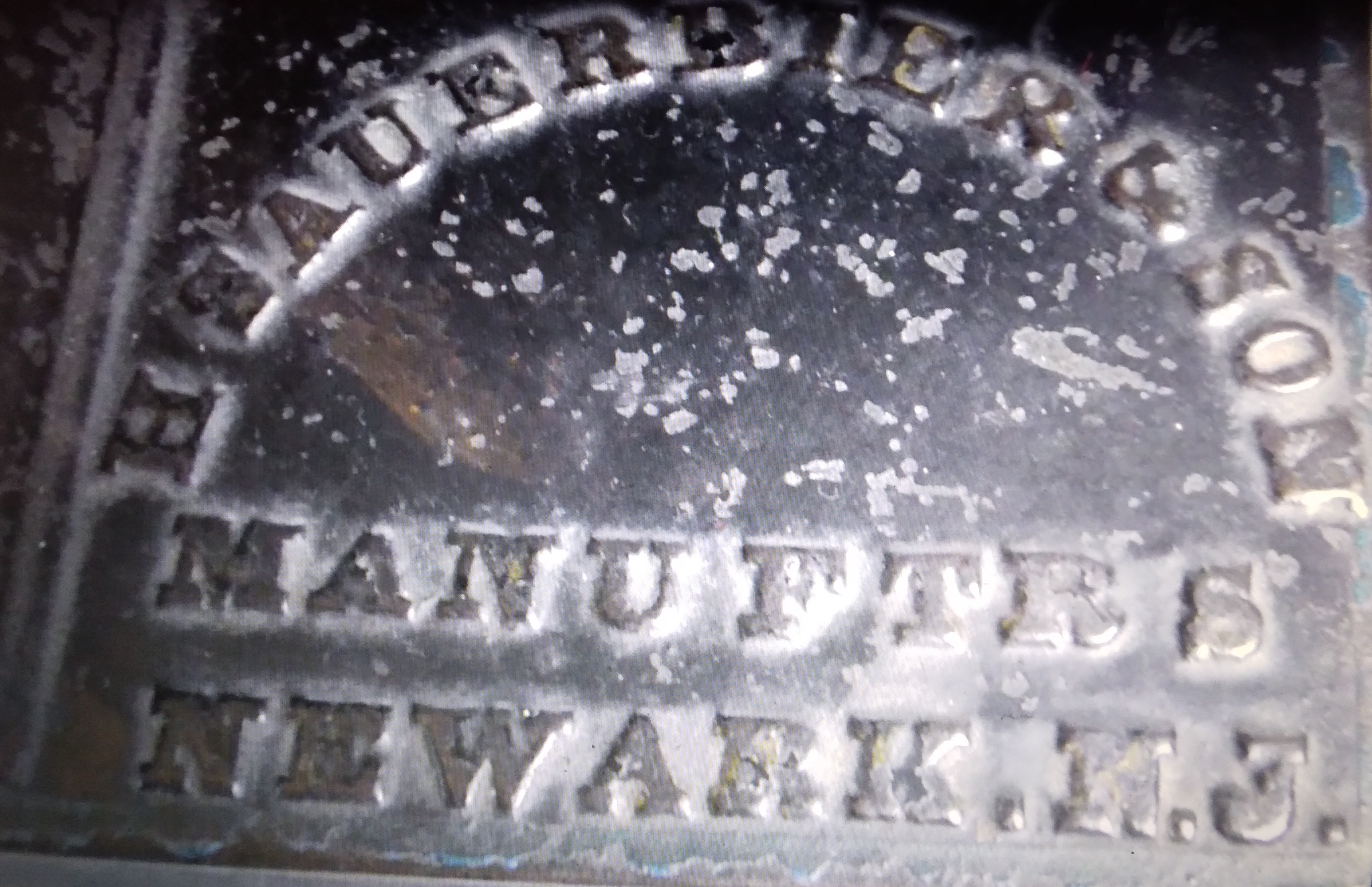 Irons museum. Collecting vintage irons. History of ironing. Музей утюга. Коллекционирование старинных утюгов. История глажения. Специальные утюги. Флутеры. Флутер изготовленный литейным заводом "Генри Зауэрбье и сын" (Henry Sauerbier & Son). г. Ньюарк, штат Нью-Джерси по патенту Сьюзен Нокс от 20 ноября 1866 года. 