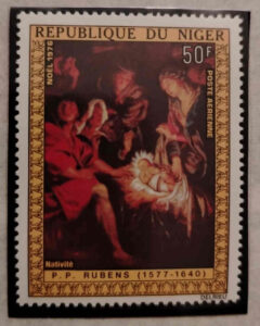 Рождество в филателии и филокартии