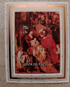 Рождество в филателии и филокартии