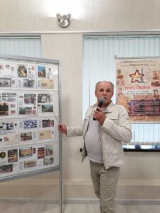 Об открытии выставки "Живые строки войны" в г. Бресте