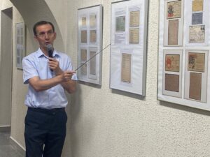 Об открытии выставки "Живые строки войны" в г. Бресте