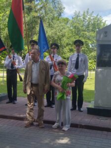 Митинг памяти и вручение медали "За заслуги"