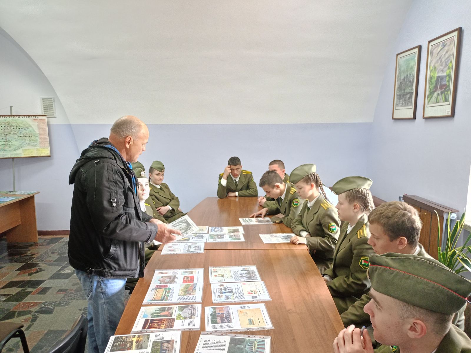 Пост Памяти посетил член Брестской региональной секции коллекционеров БелРООК