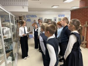 Школьный музей созданный совместно с БелРООК