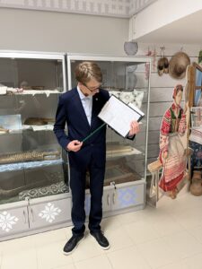 Школьный музей созданный совместно с БелРООК