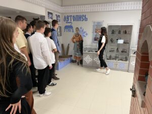 Школьный музей созданный совместно с БелРООК