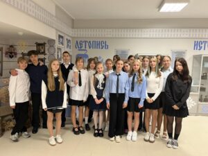 Школьный музей созданный совместно с БелРООК