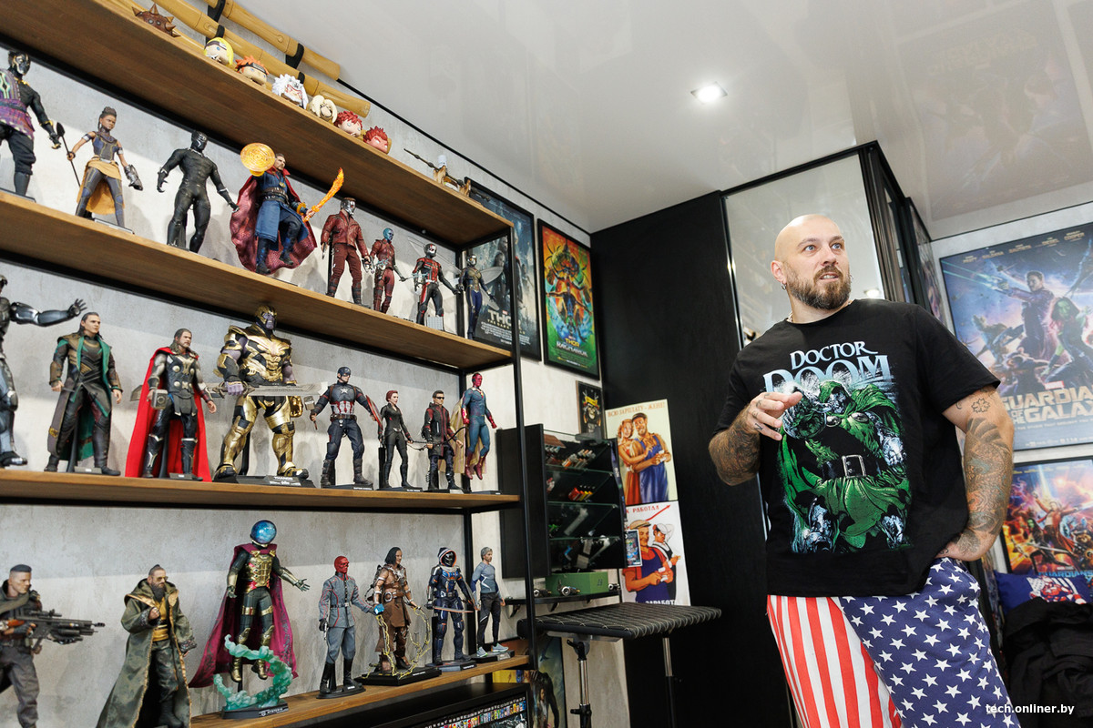 Коллекция на тысячи долларов. Вот зачем белорус собирает фигурки Marvel