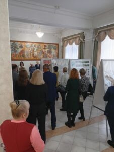 Открытие выставки БелРООК и БСФ в Академии управления при Президенте Республики Беларусь