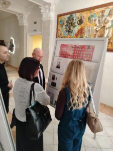 Открытие выставки БелРООК и БСФ в Академии управления при Президенте Республики Беларусь