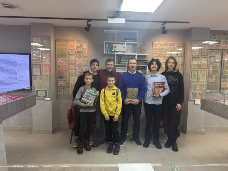 Встреча юных коллекционеров в Музее Groshi