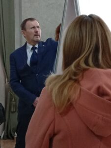 Открытие выставки БелРООК и БСФ в Академии управления при Президенте Республики Беларусь