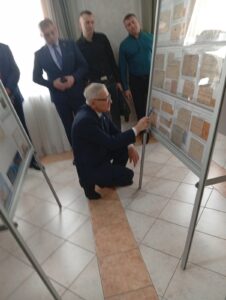 Открытие выставки БелРООК и БСФ в Академии управления при Президенте Республики Беларусь