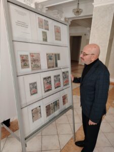 Открытие выставки БелРООК и БСФ в Академии управления при Президенте Республики Беларусь