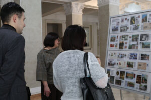 Открытие выставки БелРООК и БСФ в Академии управления при Президенте Республики Беларусь