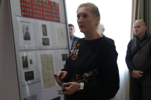 Открытие выставки БелРООК и БСФ в Академии управления при Президенте Республики Беларусь