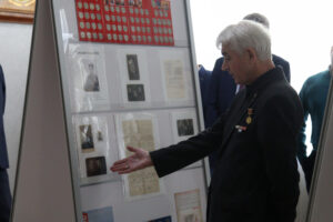 Открытие выставки БелРООК и БСФ в Академии управления при Президенте Республики Беларусь