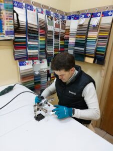 Член БелРООК открыл реставрационную мастерскую