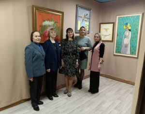Открытие выставки в Поставах