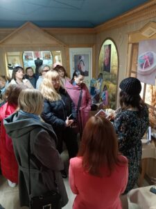 Открытие выставки в Поставах