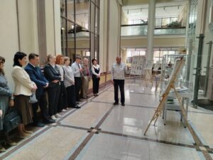 Открытие выставки в НБРБ