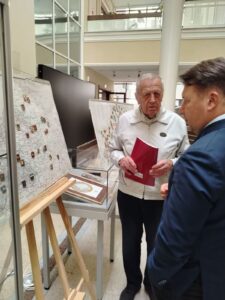 Открытие выставки в НБРБ