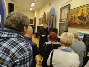 Экскурсия членов БелРООК в церковно-исторический музей