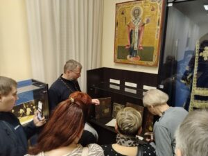 Экскурсия членов БелРООК в церковно-исторический музей
