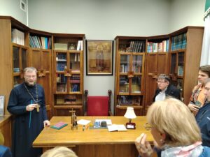 Экскурсия членов БелРООК в церковно-исторический музей