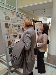 Открытие выставки членов БелРООК в Национальном банке